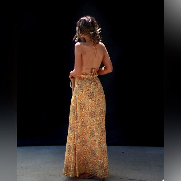 NWT VICI Ruisa Sleeveless Printed Maxi Dress |Size Large - Picture 2 of 3